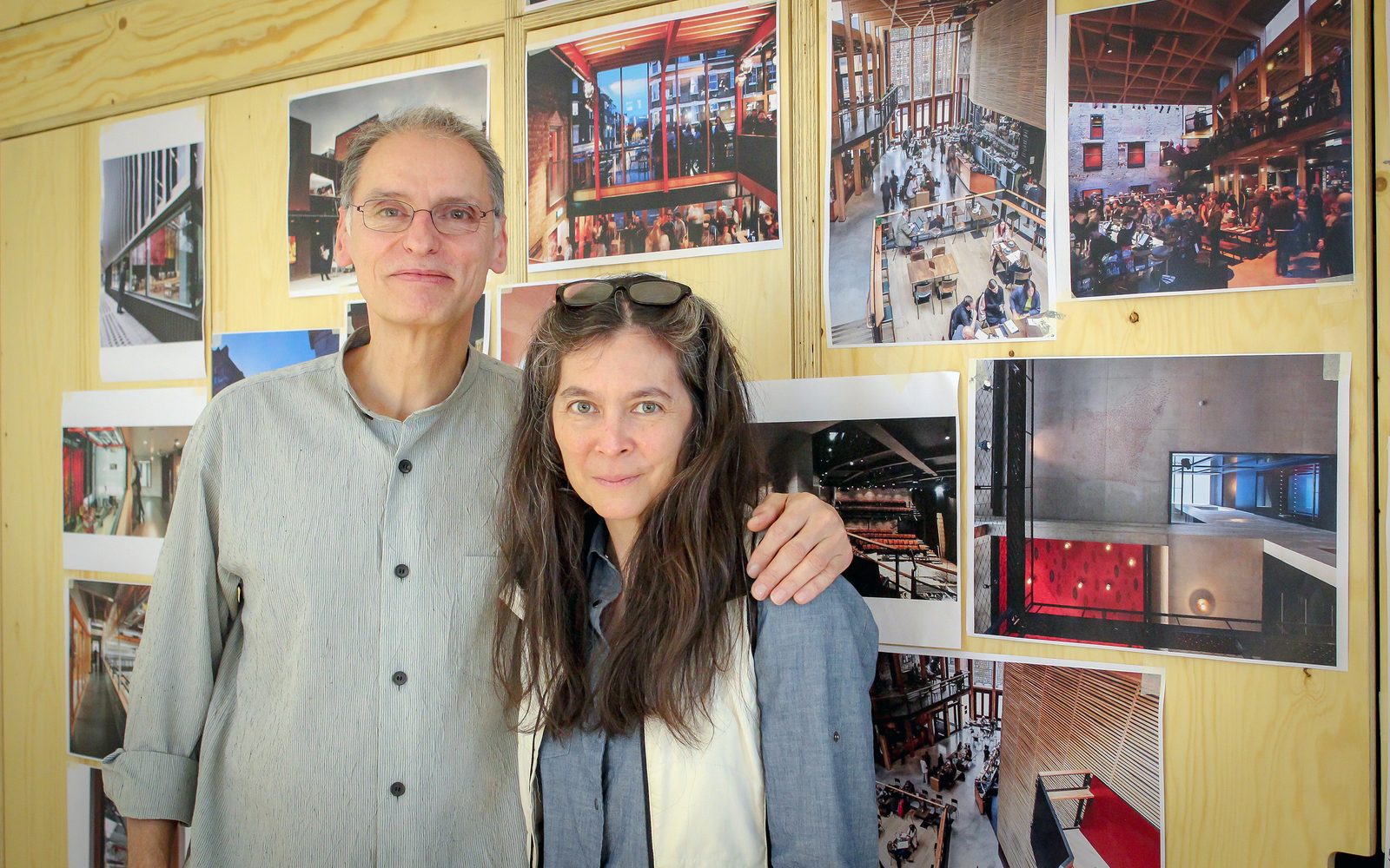 Steve Tompkins and Diane Paulus